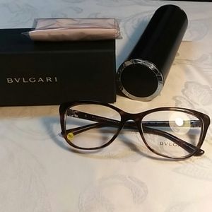 BVLGARI EYEGLASS FRAMES